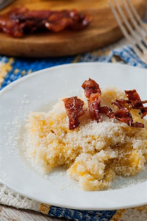 Cheesy Bacon Keto "Risotto" Recipe [VIDEO] | Tasteaholics