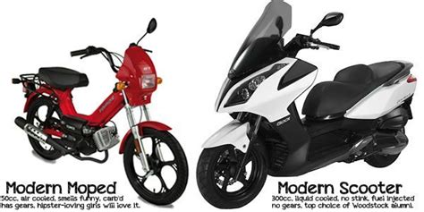 The History & Differences Between Scooters and Mopeds - YouMotorcycle