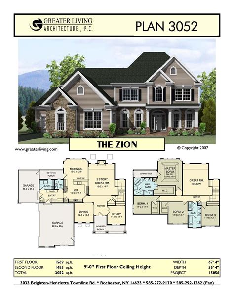 Suburban House Plans - Small Modern Apartment