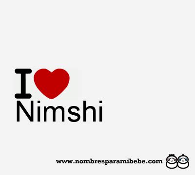 Nimshi, nombre Nimshi, significado de Nimshi