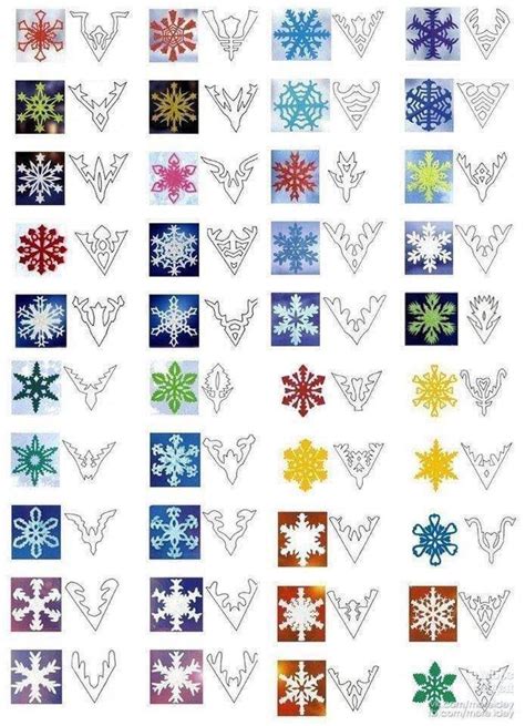 Paper snowflakes cutting guide : r/coolguides