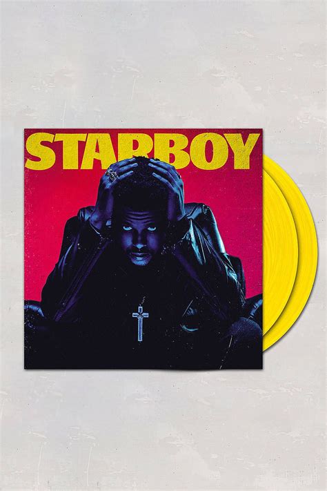 The Weeknd - Starboy Exclusive LP | Vinyl records music, Vinyl records, The weeknd