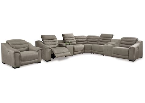 7 Piece Sectional Sofa With Recliners | Baci Living Room