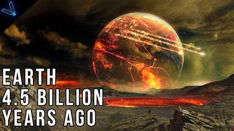 Take an Epic Journey Back in Time! Earth 4.5 Billion Years Ago (4K) - YouTube