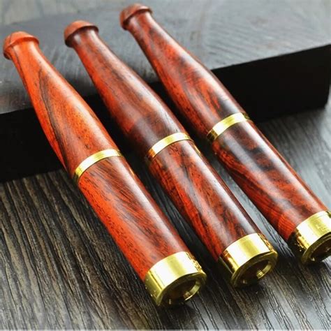 New Tobacco Pipes And Accessories Pipes For Smoking Weed Washable Circulating Filter Mahogany ...