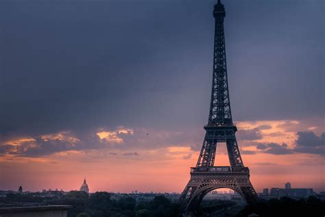 Sunset Eiffel Tower Wallpapers on WallpaperDog