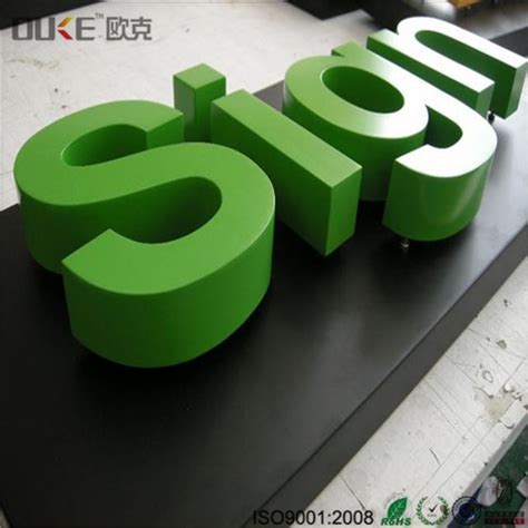 China Custom Large Acrylic Letters Plastic Letters For Outdoor Signs Suppliers and Manufacturers ...