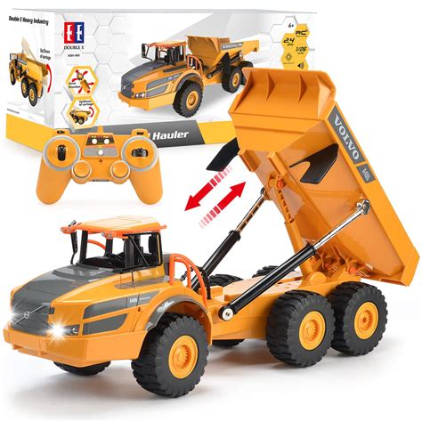 Buy Volvo RC Truck Dump Truck RC Articulated Hauler with Rechargeable ...