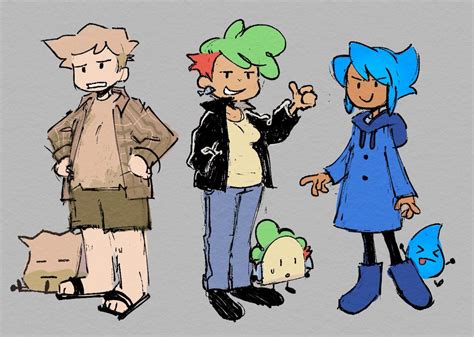 bfb humanized | Character design, Kinta, Character art