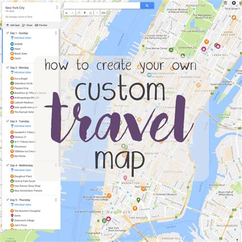 How to Make a Custom Travel Map - Amanda's OK | A Lifestyle Blog