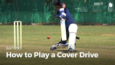 How to Play a Cover Drive - How to Play Cricket | Sikana