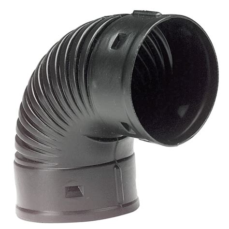 ADS 4-in x 4-in 90-Degree Corrugated Elbow Fittings in the Corrugated ...