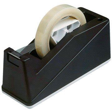 sellotape dispenser takes standard tape up to 1″ wide