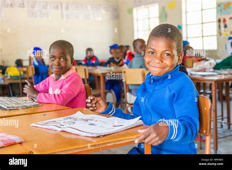 Happy school children in a classroom in Zimbabwe Stock Photo - Alamy