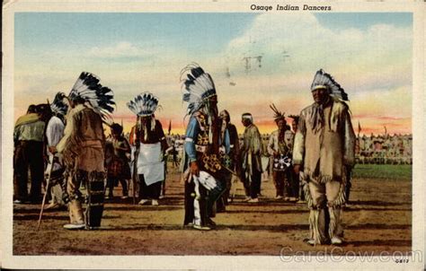 Osage Indian Dancers Native Americana