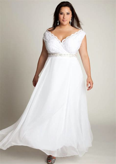 Country Western Style Plus Size Wedding Dresses Design