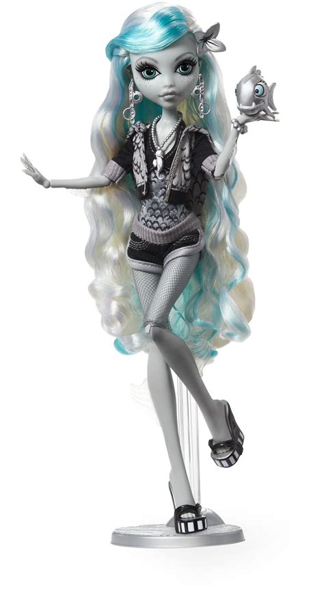 Buy Monster High Doll, Lagoona Blue in Black and White, Reel Drama ...