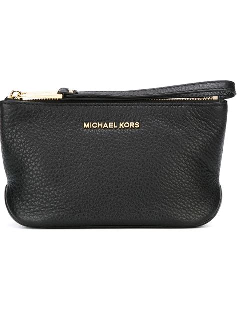 Michael michael kors 'rhea' Clutch in Black | Lyst