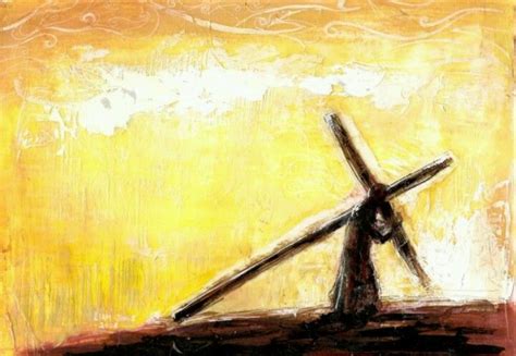 Jesus carrying the cross | Jesus art, Jesus painting, Cross paintings