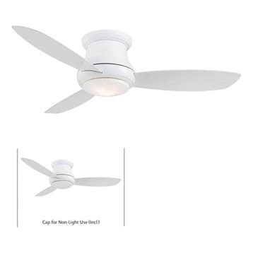 THE 15 BEST White Flush-Mount Ceiling Fans for 2022 | Houzz