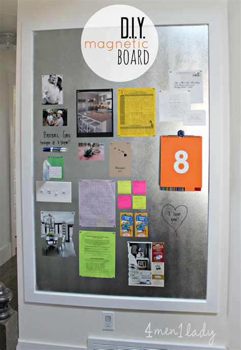 DIY Magnetic Board.