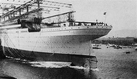 Billeder fra værft af RMS Olympic (1910-1935) // White Star Line