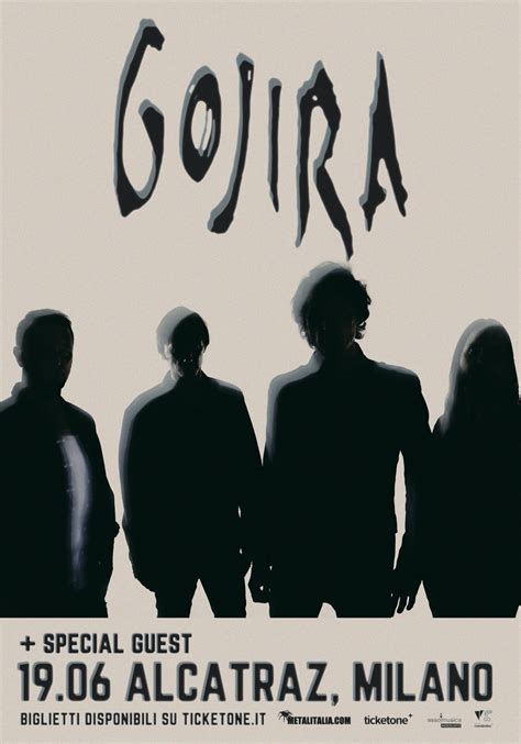 GOJIRA Tour 2023 - Vertigo Concerti