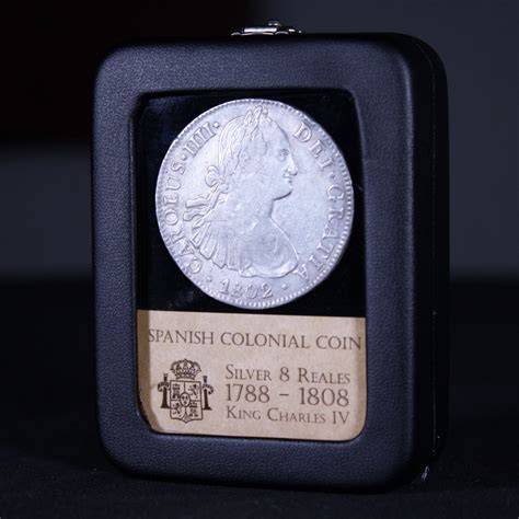 Spanish Colonial Coin - Silver 8 Reales 'Piece of 8' – Ancient ...