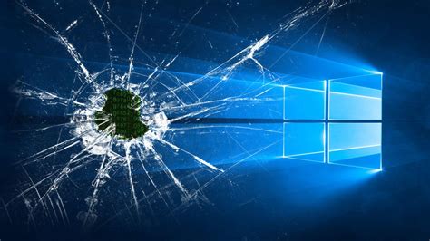 Broken Windows Vista Wallpaper