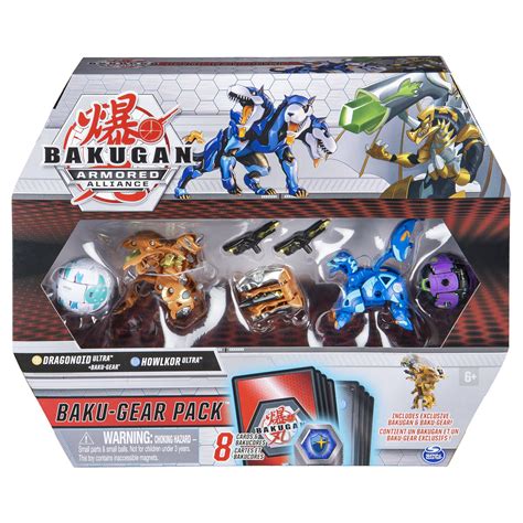 Bakugan Baku-Gear 4-Pack (Styles May Vary) - Walmart.com - Walmart.com