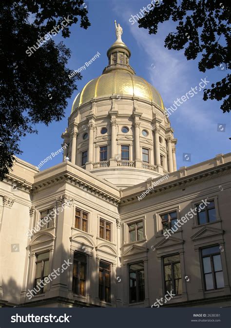 Georgia State Capitol With Gold Dome, Atlanta Stock Photo 2638381 : Shutterstock