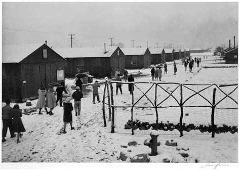 Legendary photographer Ansel Adams visited a Japanese internment camp ...