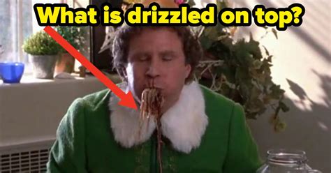 Buddy The Elf's Spaghetti Ingredients Quiz