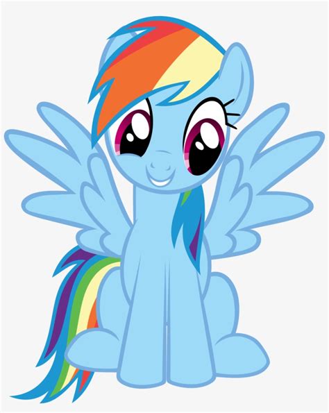 1359869213976 ) - My Little Pony Rainbow Dash Happy Transparent PNG ...