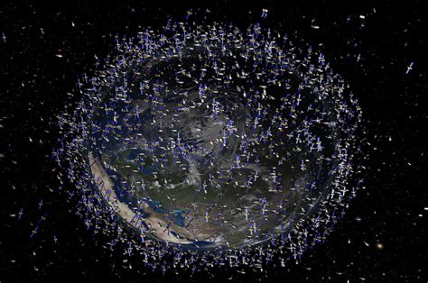 Picture Of All The Satellites Orbiting Earth - PictureMeta