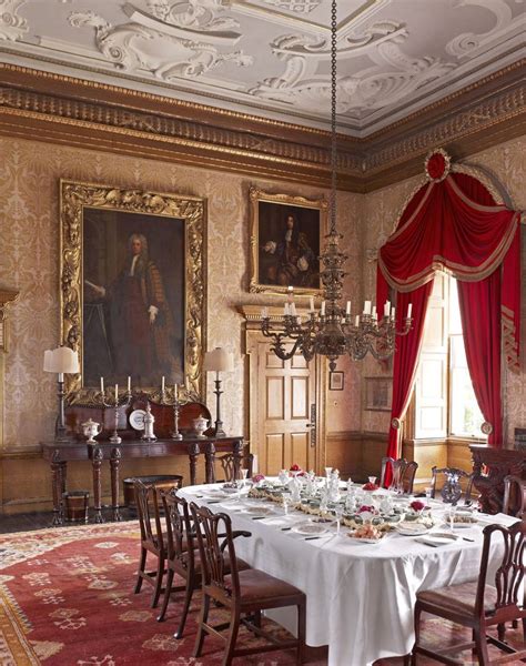 Inside English Manor Clandon Park’s Restoration | Dining room victorian, Victorian dining room ...