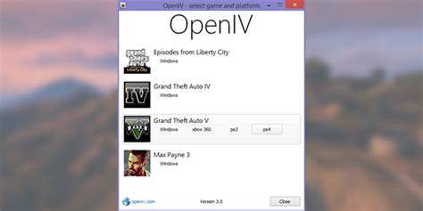 OpenIV – The ultimate modding tool for GTA V, GTA IV and Max Payne 3 ...