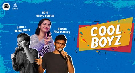 Book tickets to Cool Boyz – A stand up comedy show hosted by Urooj Ashfaq