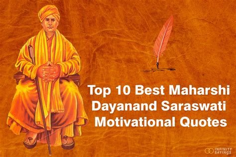 Top 10 Best Maharshi Dayanand Saraswati Motivational Quotes