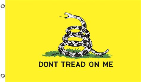 Don't Tread on Me Grommet Flag Gadsden Patriotic 3' x 5' Briarwood Lane ...