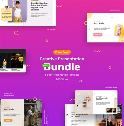 Creative PowerPoint Bundle Vol. 2 by kreevstudio | GraphicRiver