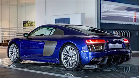 Beautiful Blue 2016 Audi R8 V10 in Germany - GTspirit