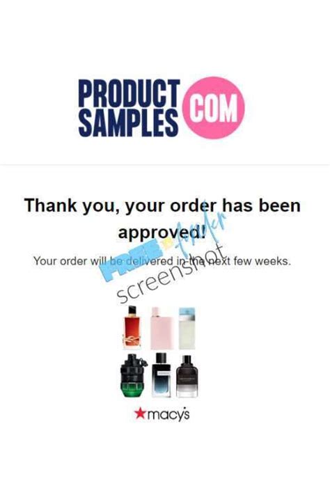 6 Free Macy's Fragrance Samples from Product Samples! | FreeBFinder.com