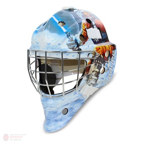 New Bauer NME3 Star Wars Youth Street Hockey Goalie Mask Luke Skywalker 1042668 - Walmart.com ...