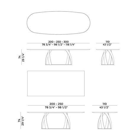 Bon Bon Dining Table by Potocco Canaletto, Contemporary Dining, Dining ...