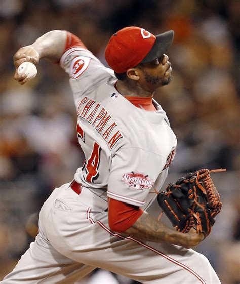 Cincinnati's Chapman throws 62 fastest pitches of season - Breitbart