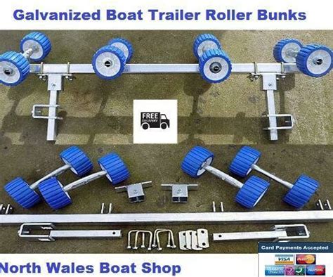 Boat Trailer Roller Bunks 4ft