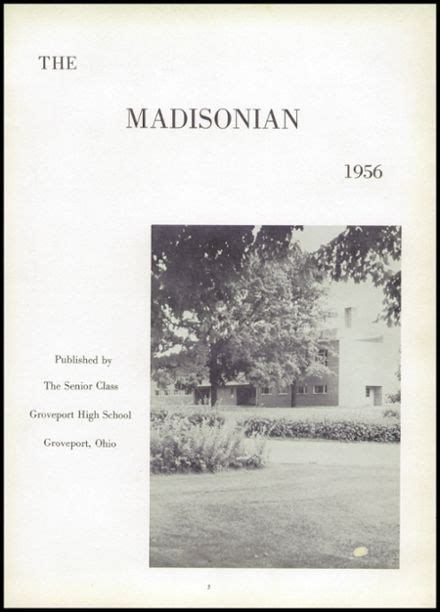 Explore 1956 Groveport Madison High School Yearbook, Groveport OH ...