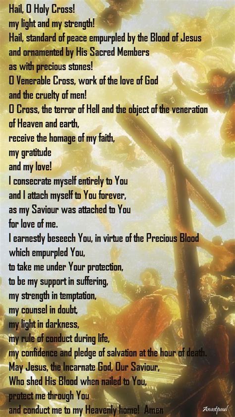 triumph of the holy cross prayer - Yahoo Image Search Results | Holy cross, Heart prayer, Prayers