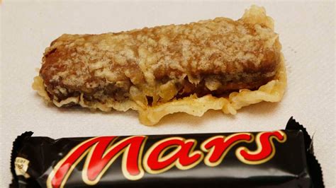 Bid To Ban Fried Mars Bar Sign Battered